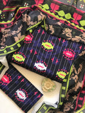 Digital Printed 3 Piece Swiss Cambric Cotton  With Silk Dupatta - SN-13