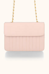 Flap Square Bag - Pink Peach