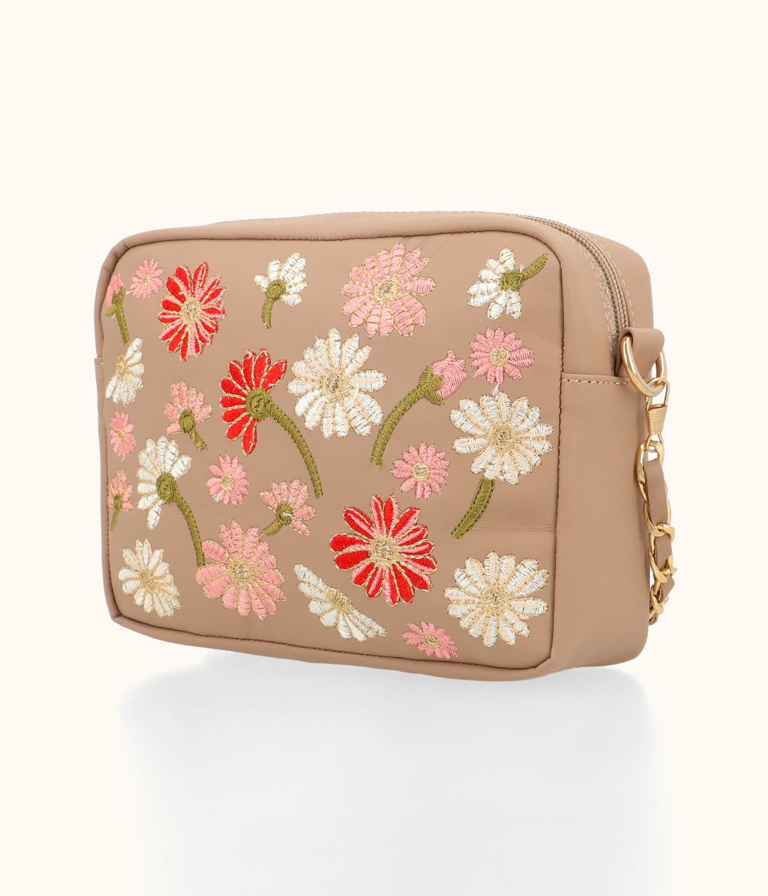 Flo Cross Body Bag - Beige